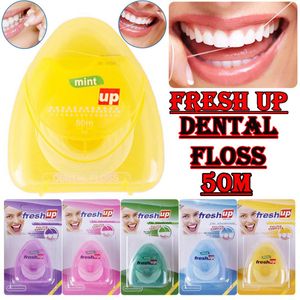 Fresh Up Dental Floss Mint Flavor (50m)